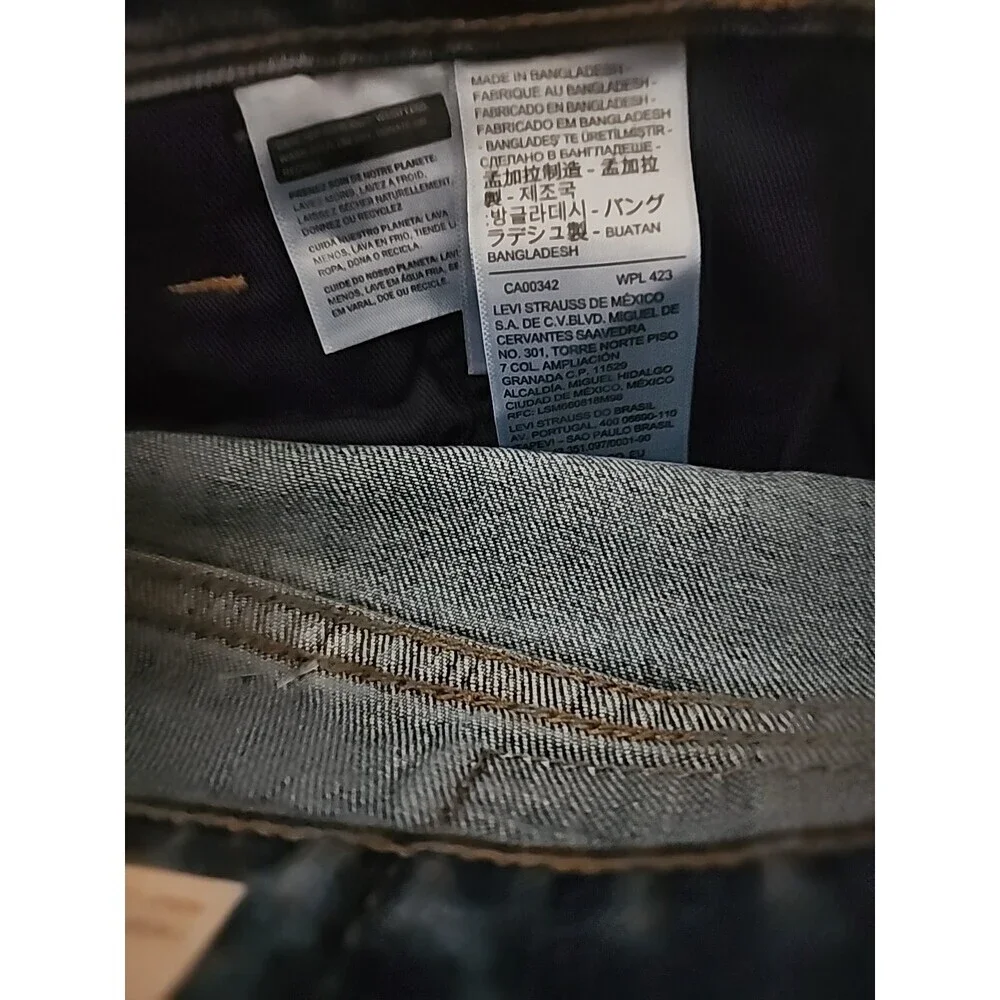 Levi's Western Workwear Fit Jeans Stretch Big & Tall 54x28 NWT New Denim‎ L100
